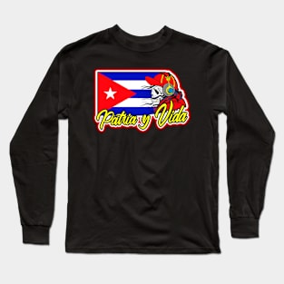 Patria Y Vida, Cuba Flag, Cuban Revolution, Cuban Heritage, Cuba Long Sleeve T-Shirt